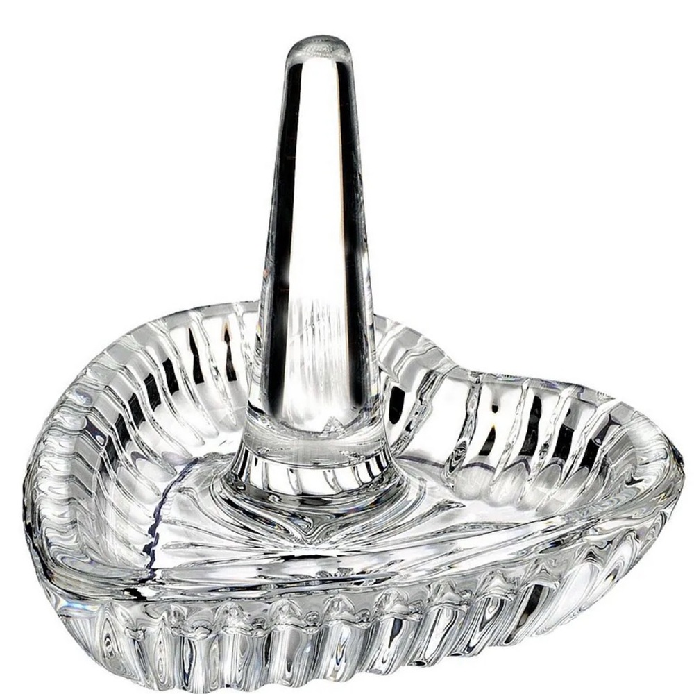 Waterford Crystal Heart Shaped Ring Holder